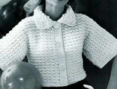 Olivia Pope from Scandel crochet blazer
